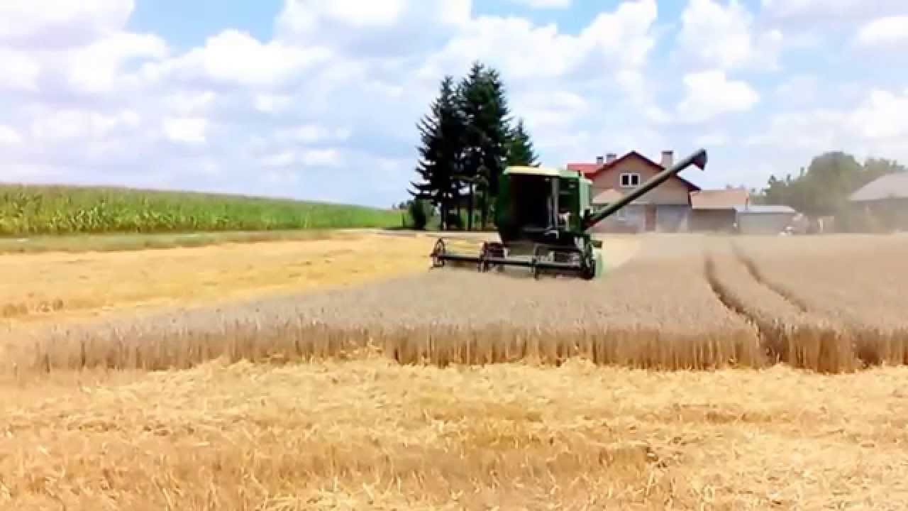 Żniwa 2015 John Deere 1166