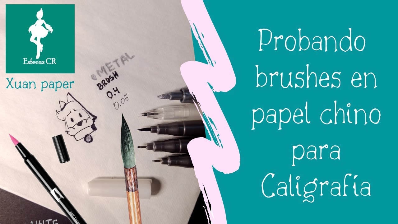 Papel Chino para caligrafía, hagamos algunos dibujos!