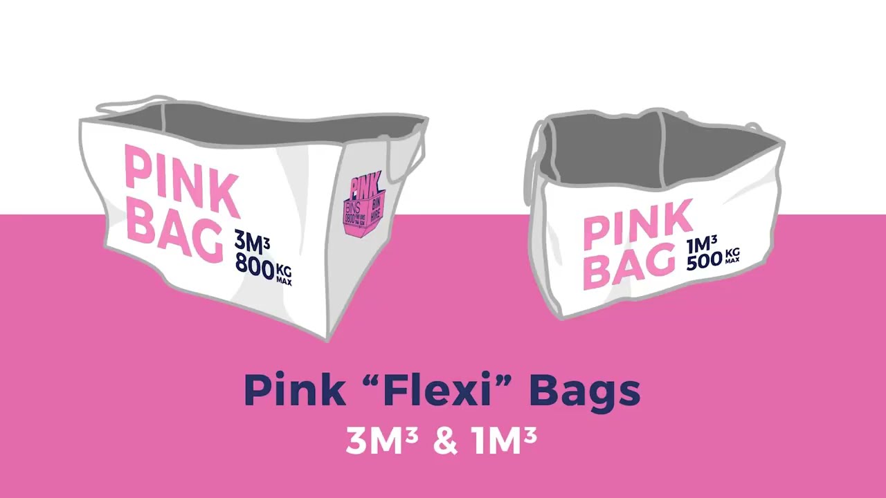 Pink Bags - Affordable household and worksite flexible bags