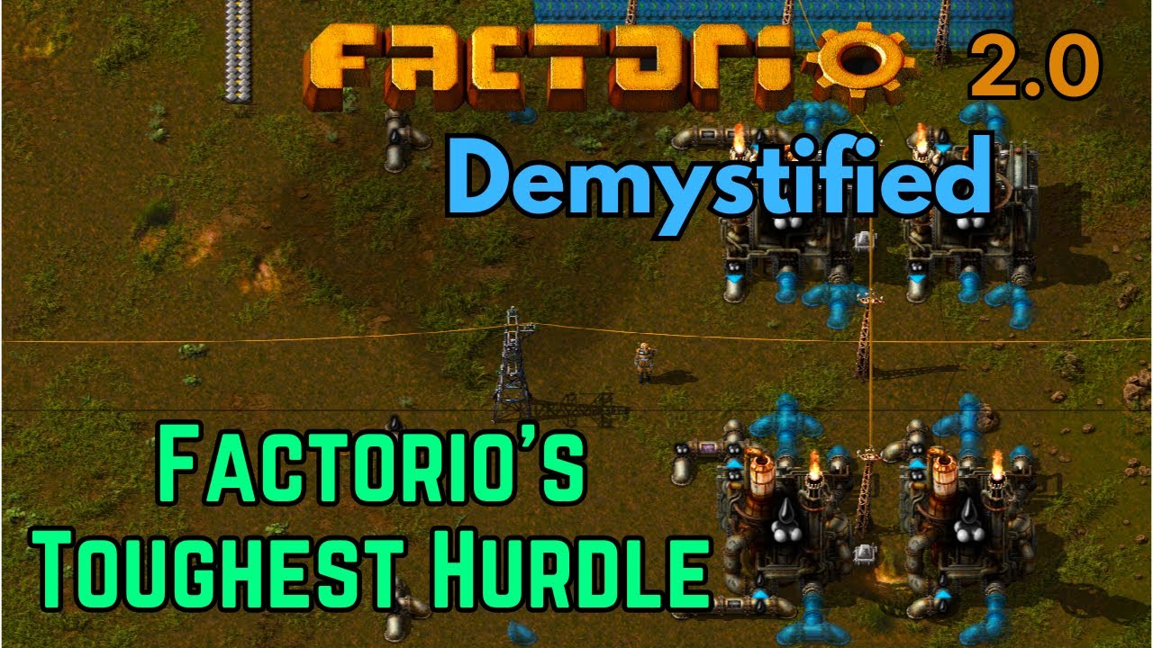Основы нефти и жидкостей | Обучающие материалы Factorio 2.0 для новых игроков | 16