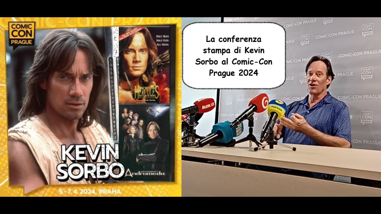 Kevin Sorbo (Hercules) - Talks @ Comic-Con Prague 2024