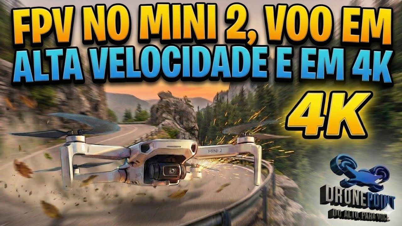​COMO VOAR COM O DJI MINI 2 NO ESTILO FPV (VOO ABSURDO!)