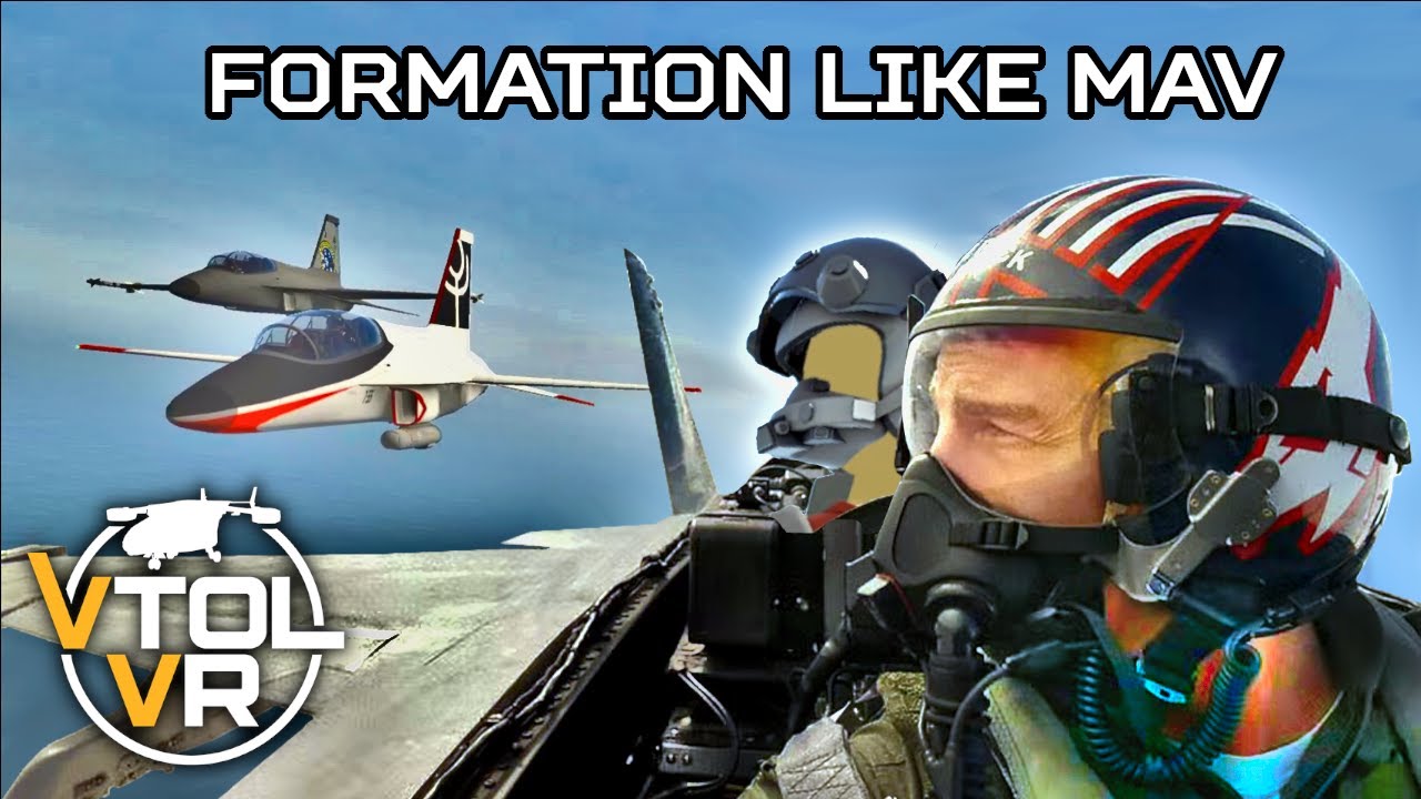 Как летать в строю как профессионал в VTOL VR