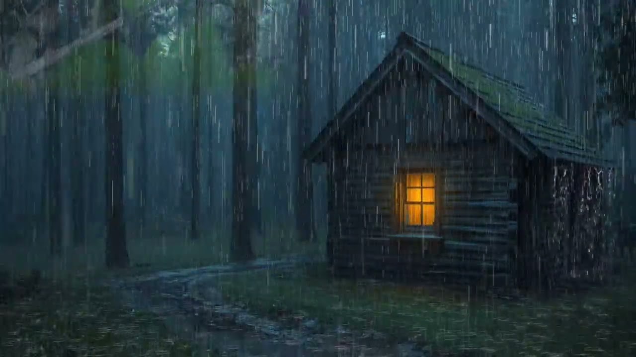 Heavy Rainstorm ASMR for Deep Focus and Restful Sleep | Relaxing Rain Noise for Stress Relief