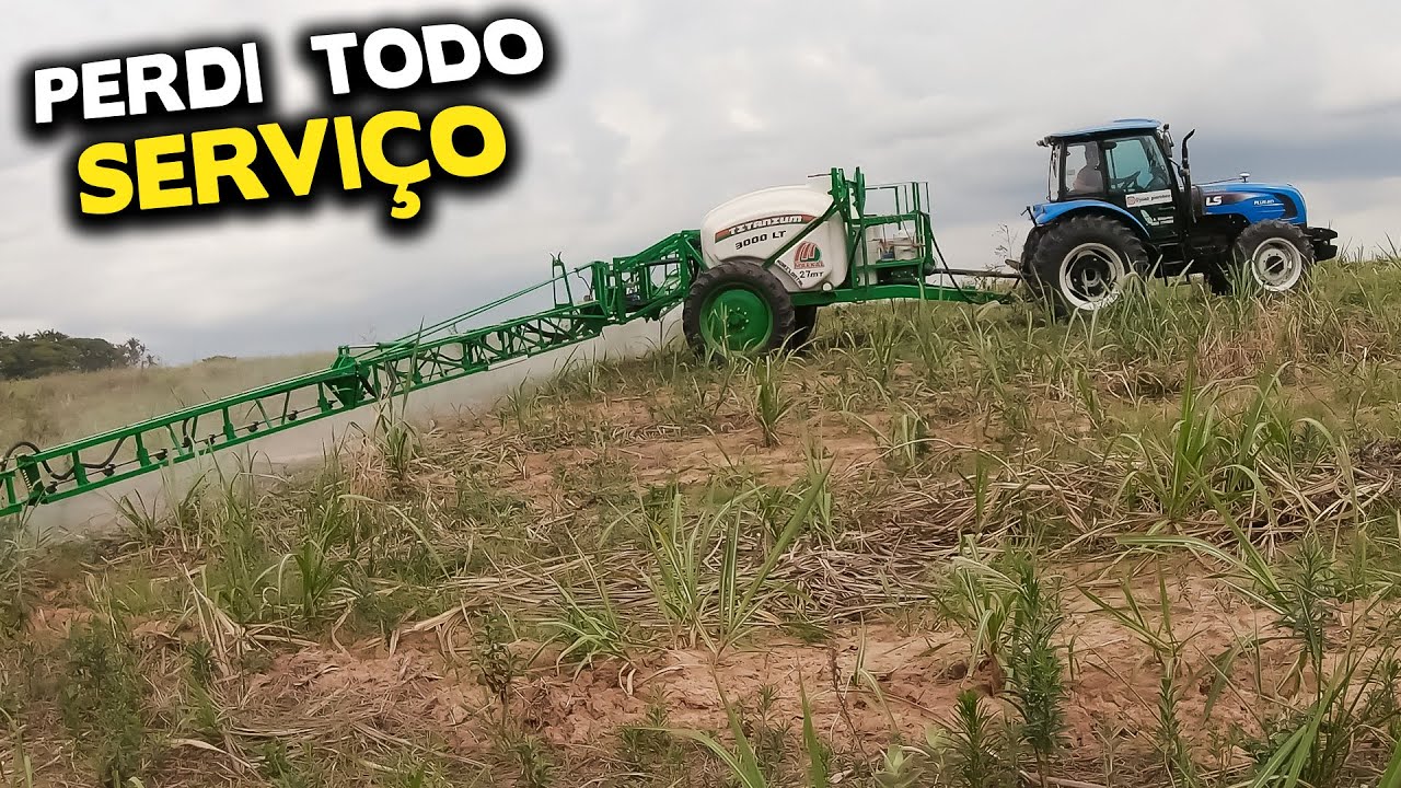CHOVEU EM CIMA DA APLICAÇÃO DE GLIFOSATO