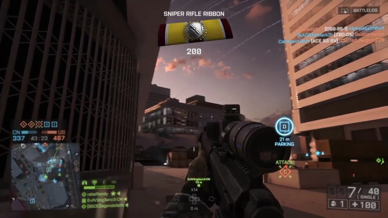 Bf4 Rebelfamily SRR61 weapon REVIEW