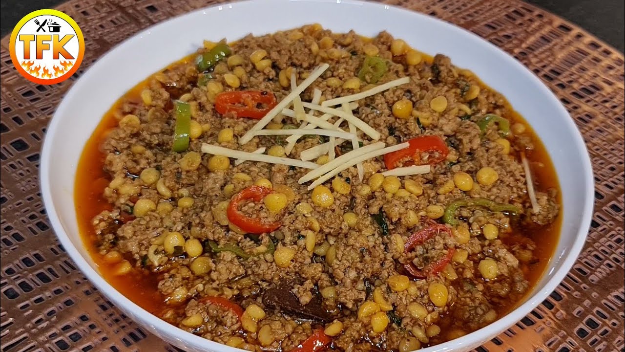 Keema Dal Recipe | Keema Chana Dal Recipe | Restaurant Style Chana Dal and Keema Recipe | Mince Dal