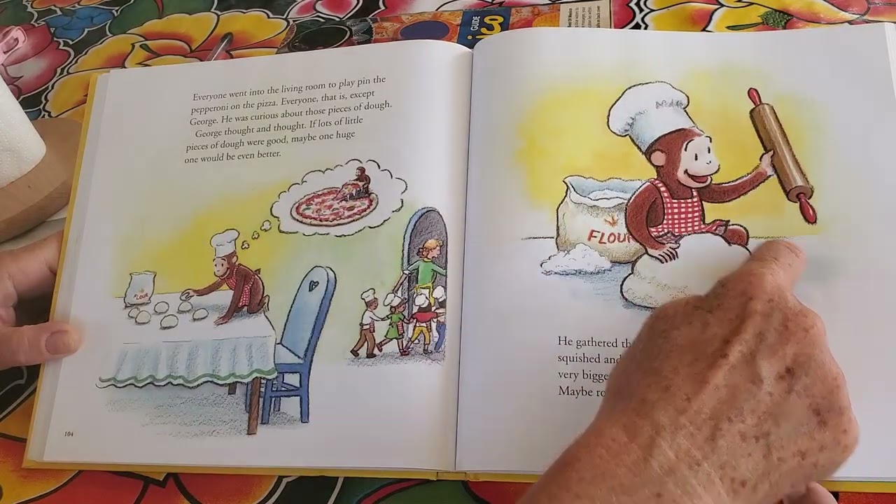 Curious George and the Pizza Party. Story # 24