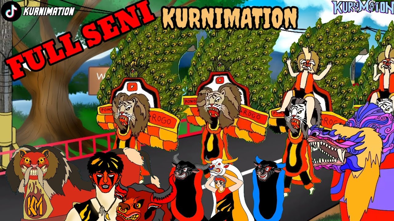 BERKUMPULNYA PARA BARONGAN BANTENGAN JARANAN CAPLOKAN REOG TOPENG SETANAN👹