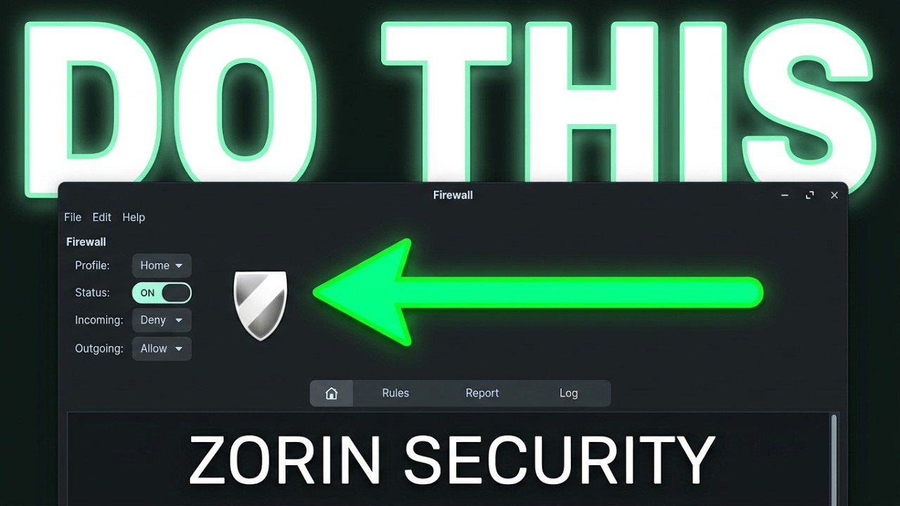 Безопасная Zorin OS 18 Pro &mdash; брандмауэр и AppArmor стали проще | Защитите свой Linux!