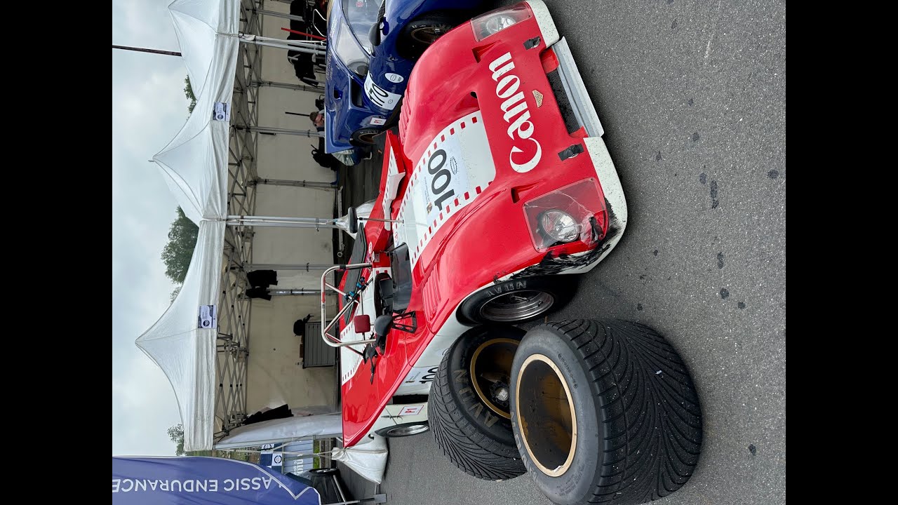 Chevron B19 at Spa-Francorchamps battling with a Ferrari 312P & a Lola T70 Mk.3b in CER1, Peter Auto