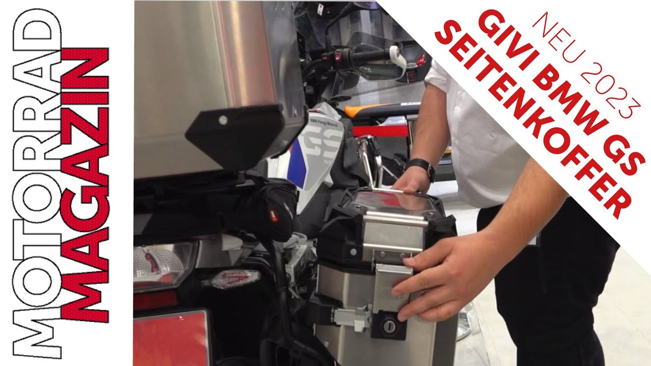 GIVi Outback Evo für BMW GS – Neue Technik beim Alukofferset für die Reiseenduro