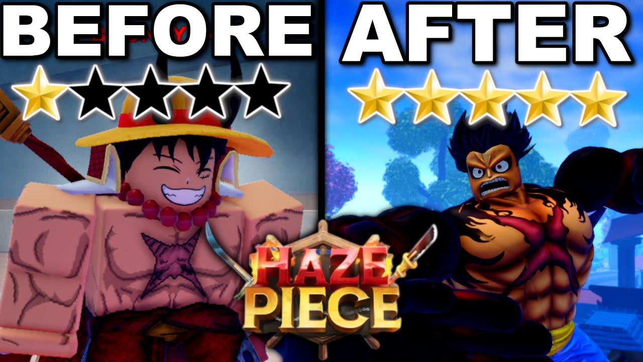 I Became Gear 4 Luffy In Roblox Haze Piece... Here's How I Did It