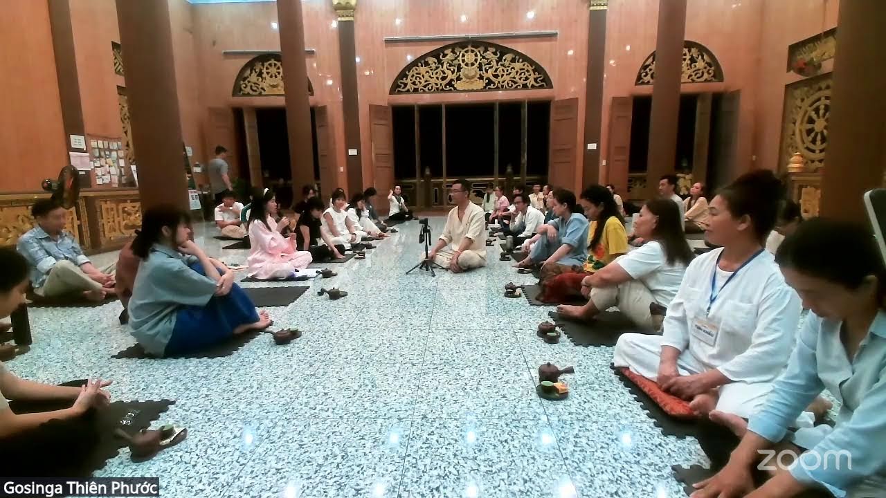 Chia sẻ cuối khóa thiền 09 ngày khai xuân mùng 5 tết