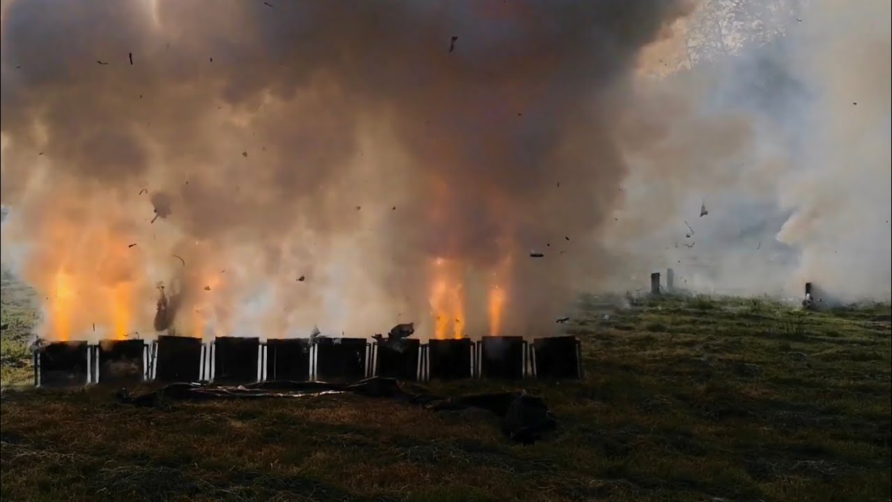 Grande Remate Fogo de Artifício Páscoa Eiriz 2023