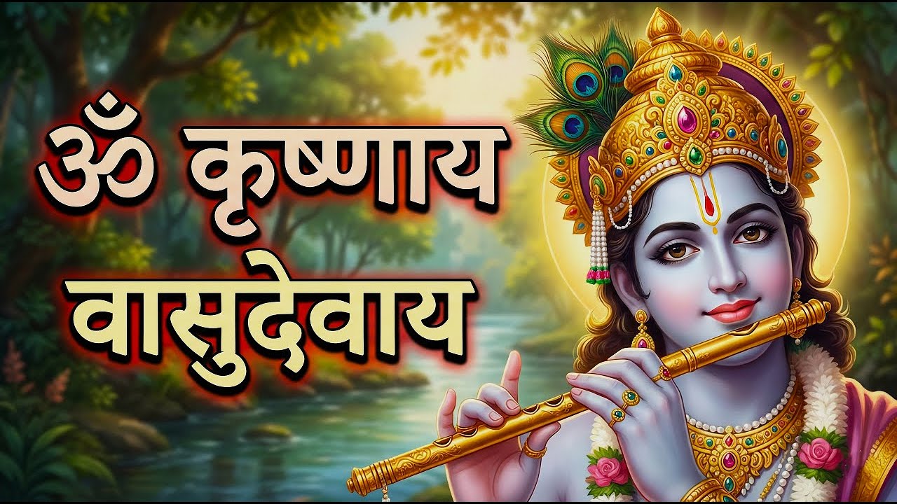 Om Krishnaya Vasudevaya Haraye Paramatmane 108 Times – Powerful Krishna Mantra | Krishna Bhajan 2026