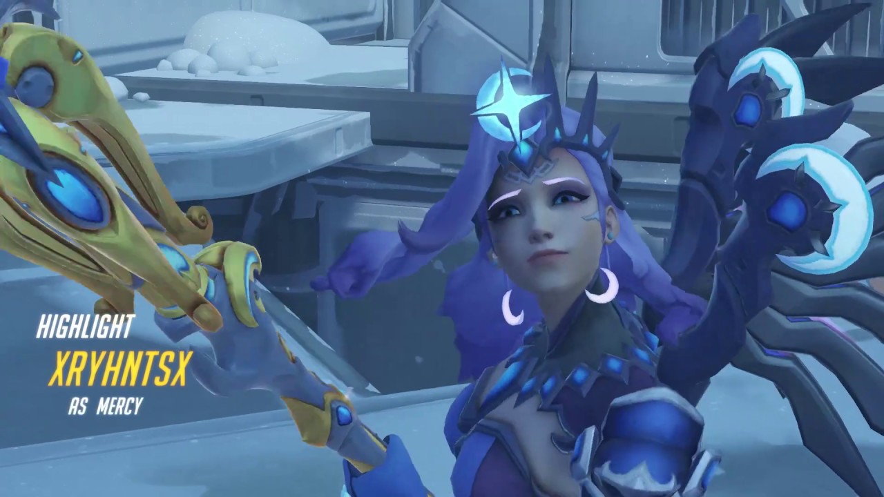 Mercy One Punch - Unstoppable -New skin Mercy montage