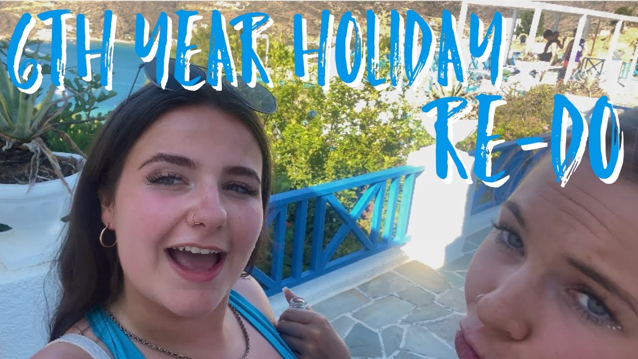 6th year holiday re-do 😩