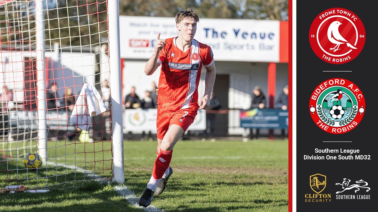 Frome Town vs Bideford A.F.C. HIGHLIGHTS