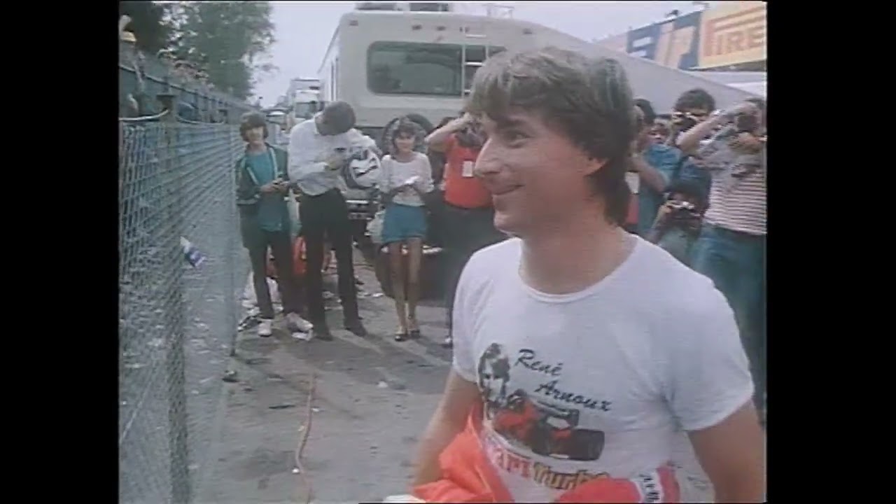 Grand Prix d'Italie 1983 et 1984 avec Ren&eacute; Arnoux