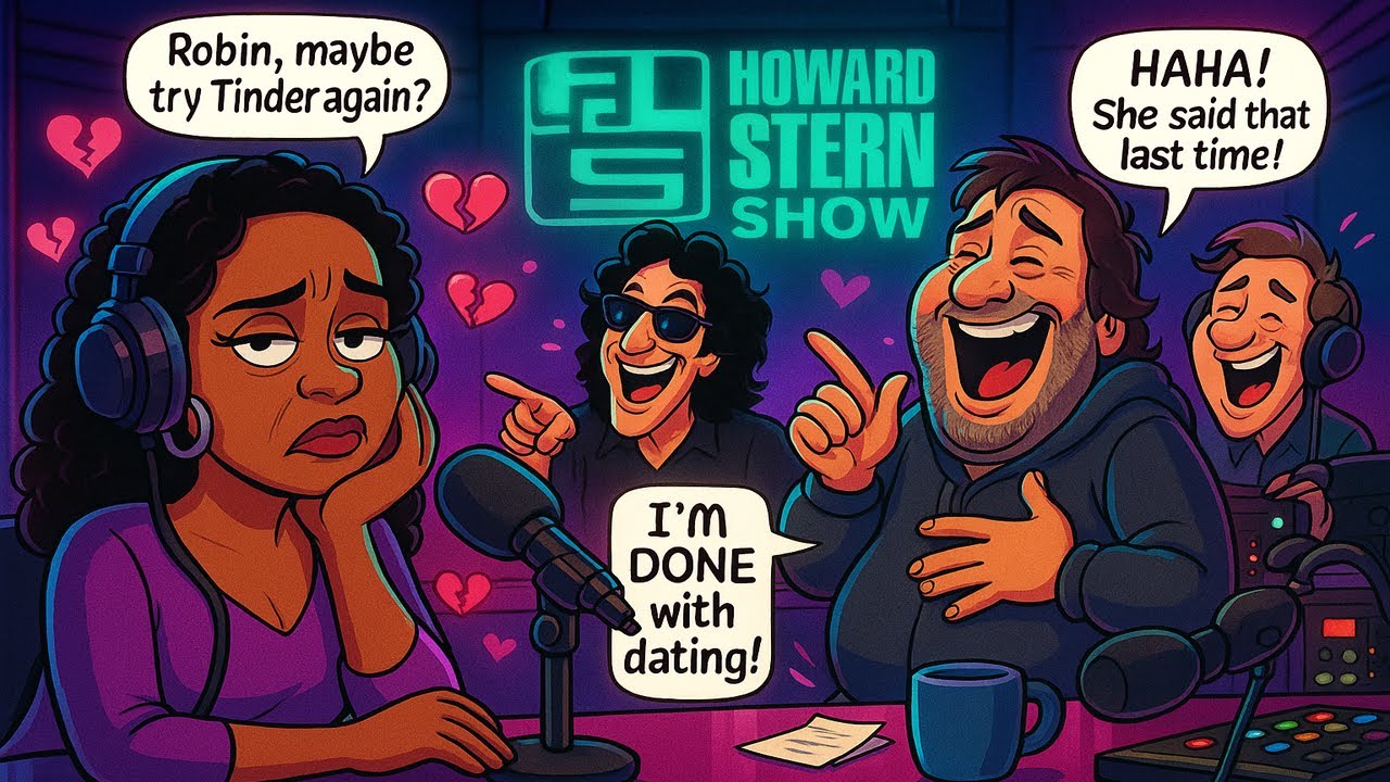Robin’s LOVE LIFE EXPOSED — Howard & Artie Can’t Stop Laughing | The Howard Stern Show
