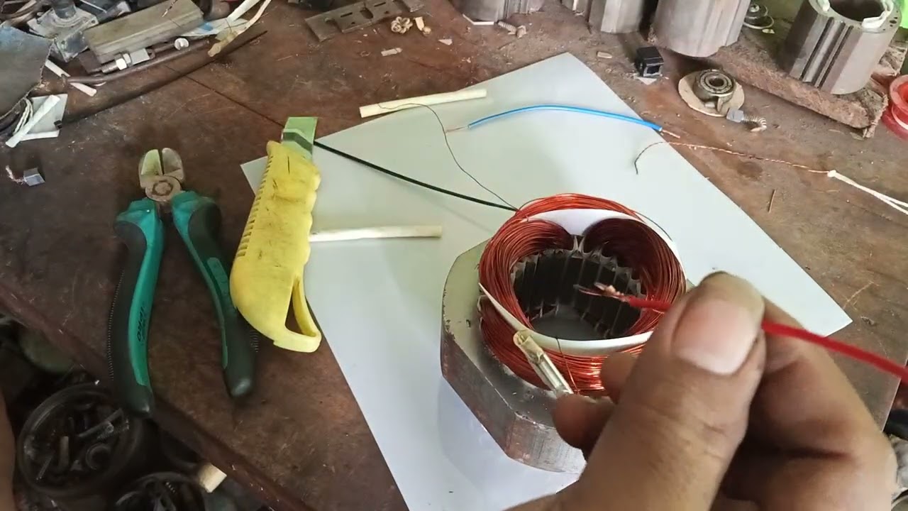 Cara menentukan kabel dinamo pompa air merk sanyo