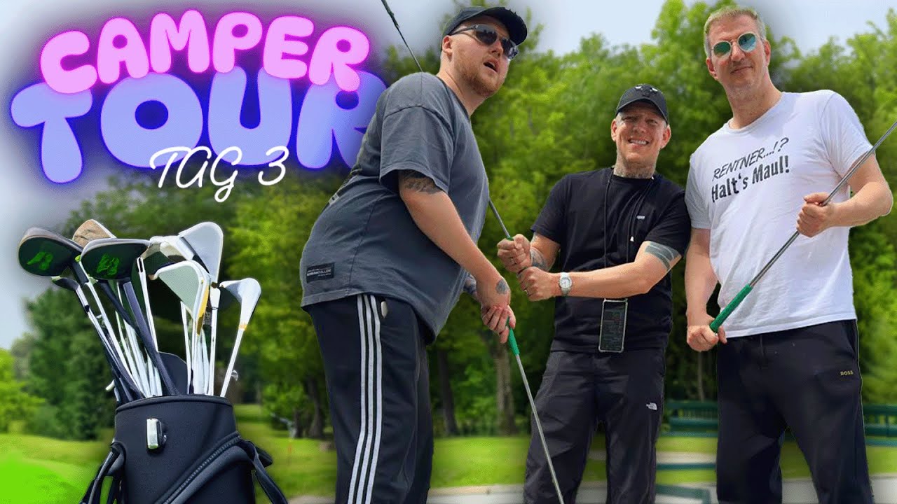 MINIGOLF ESKALIERT mit MONTE, ZARBEX und SCHRADIN! | + NORDSEE-BAD bei der CAMPERTOUR | Tag 3