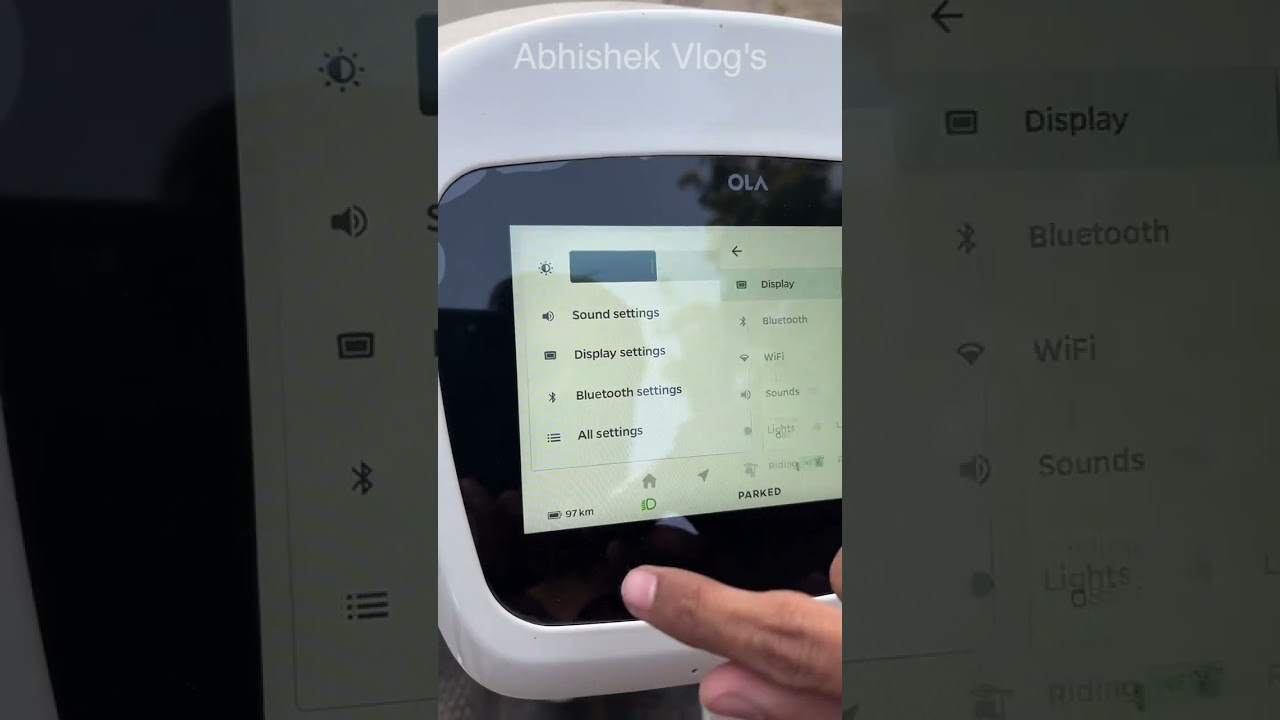 Are Waa😅 Ola S1 m Sound Aise Active hoga | Ola S1 Move OS 3 #olas1 #abhishekvlogs