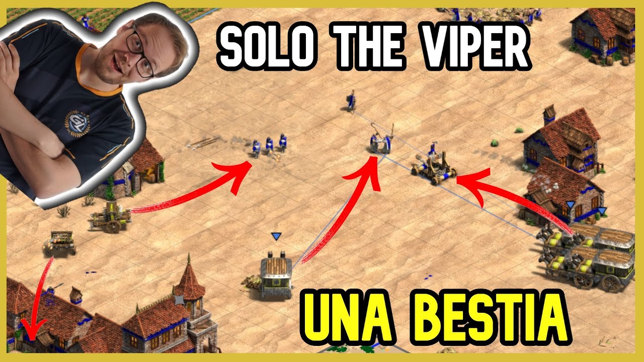 THE VIPER JUEGA ANTIMETA EN TORNEO DE MÁXIMA CATEGORÍA AGE OF EMPIRES 2