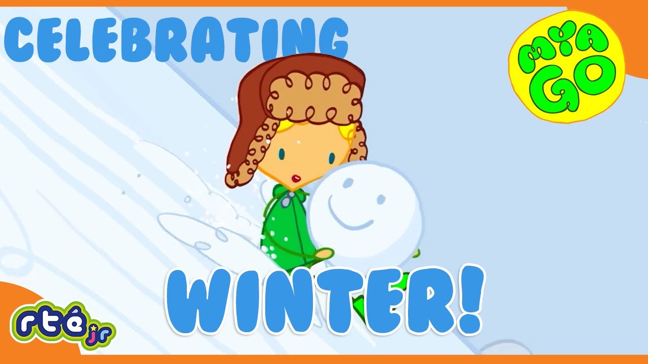 Celebrating Winter in Everytown! ☃️⛷️❄️| Mya Go | @RTÉKIDSjr