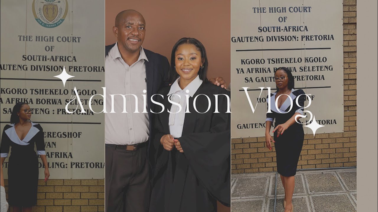 My Admission Vlog| Admitted Attorney| mother.porcupine | Manoko Mashangoane