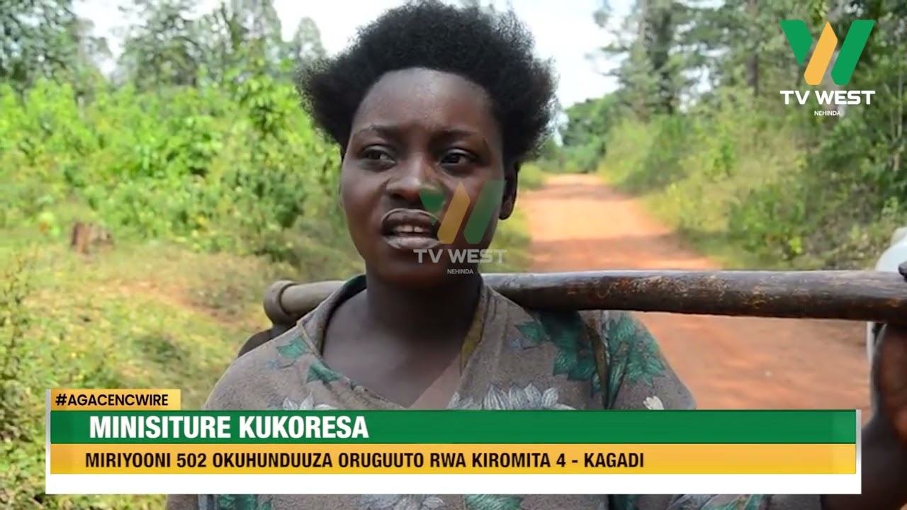 AGACENCWIRE: Minisiture kukoresa miriyooni 502 okuhunduuza oruguuto rwa kiromita 4.
