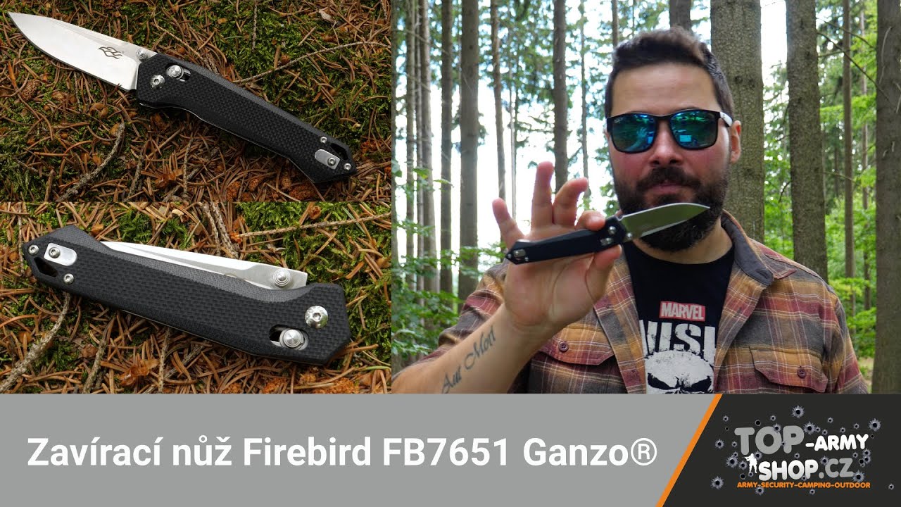 Zavírací nůž Firebird FB7651 Ganzo® Další skvělé EDC! Rigad