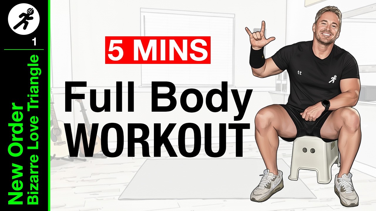 NEW ORDER 5 MINUTE FULL BODY WORKOUT (Only 3 Exercises)