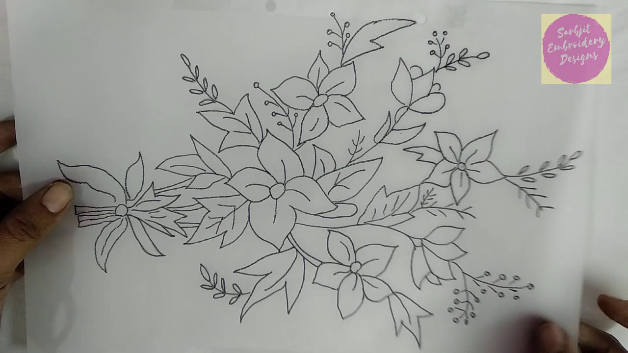 How to Trace on cloths Using Coal - Tracing Paper Tutorial