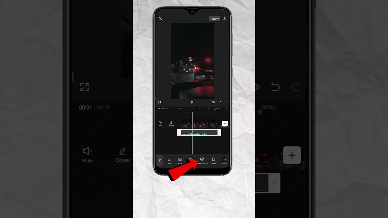 Урок по созданию забавного голосового эффекта с помощью Capcut #capcut #tiktok #tutorial