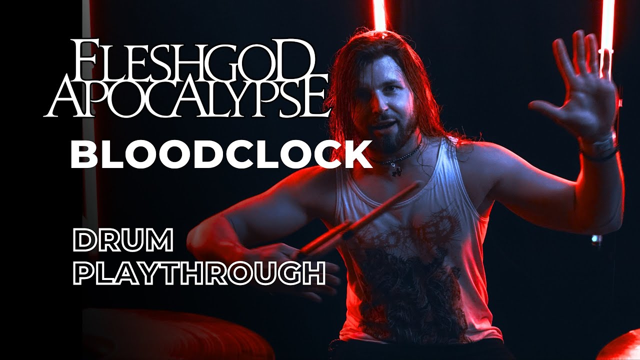 Eugene Ryabchenko - Fleshgod Apocalypse - Bloodclock (drum playthrough)