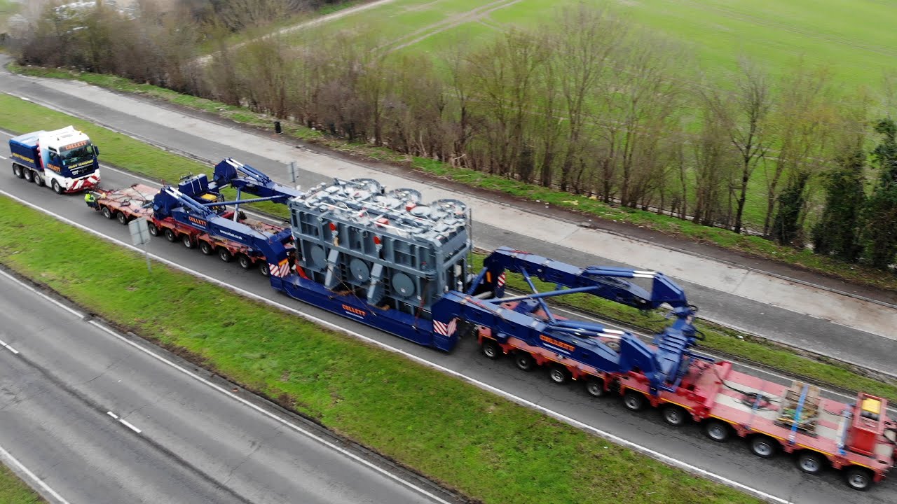 Abnormal Load Passes By Royston, February 2024