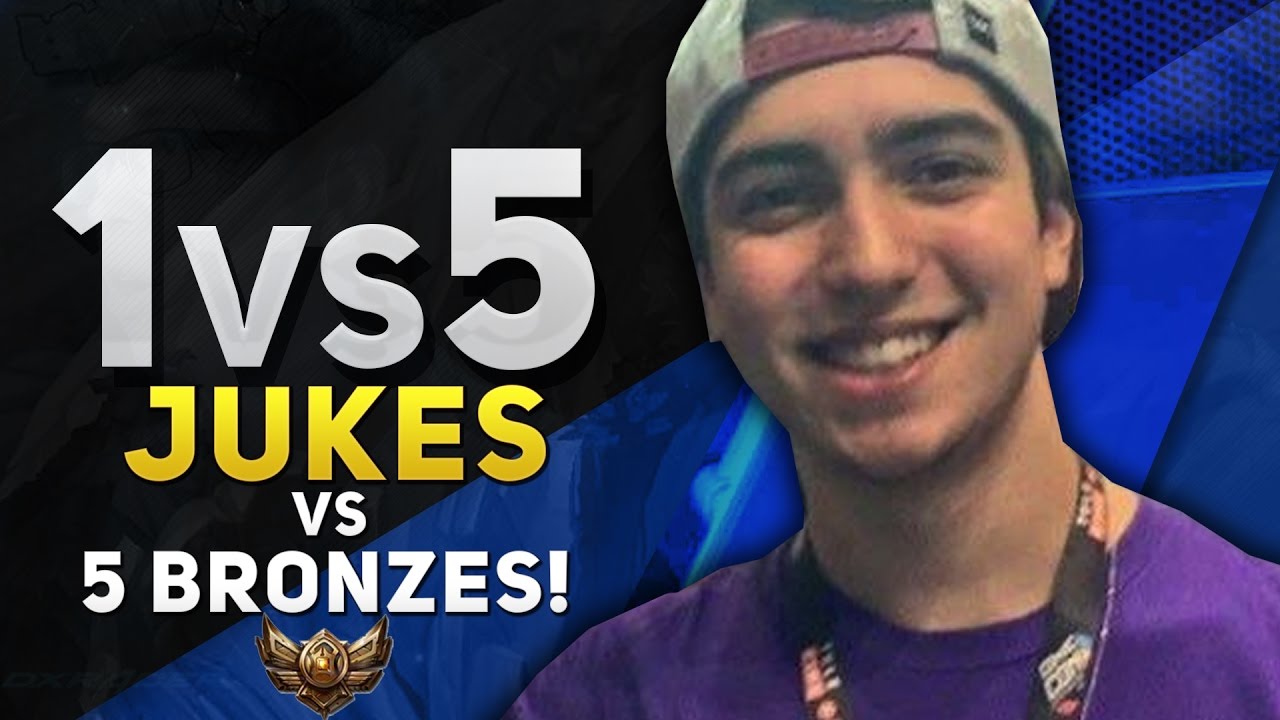 1vs5 - JUKES vs 5 BRONZES!