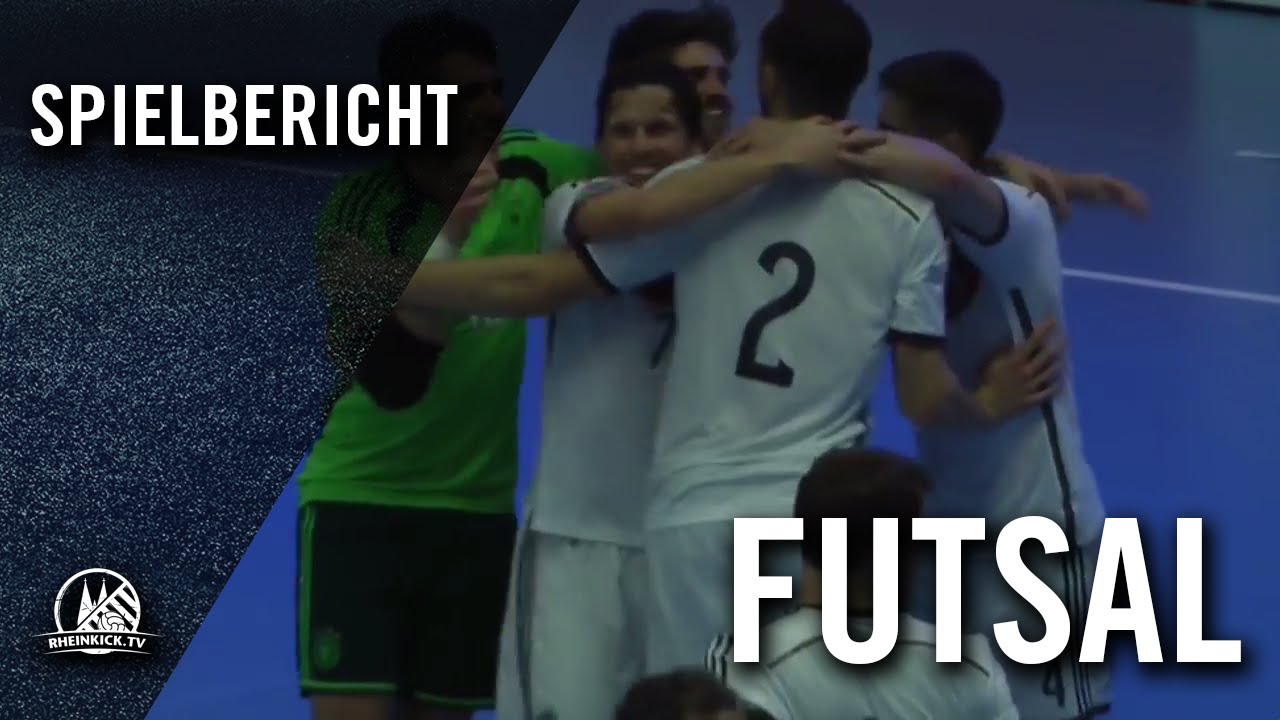 Deutschland - England (Futsal-Länderspiel, Test-Hinspiel) - Spielbericht | RHEINKICK.TV