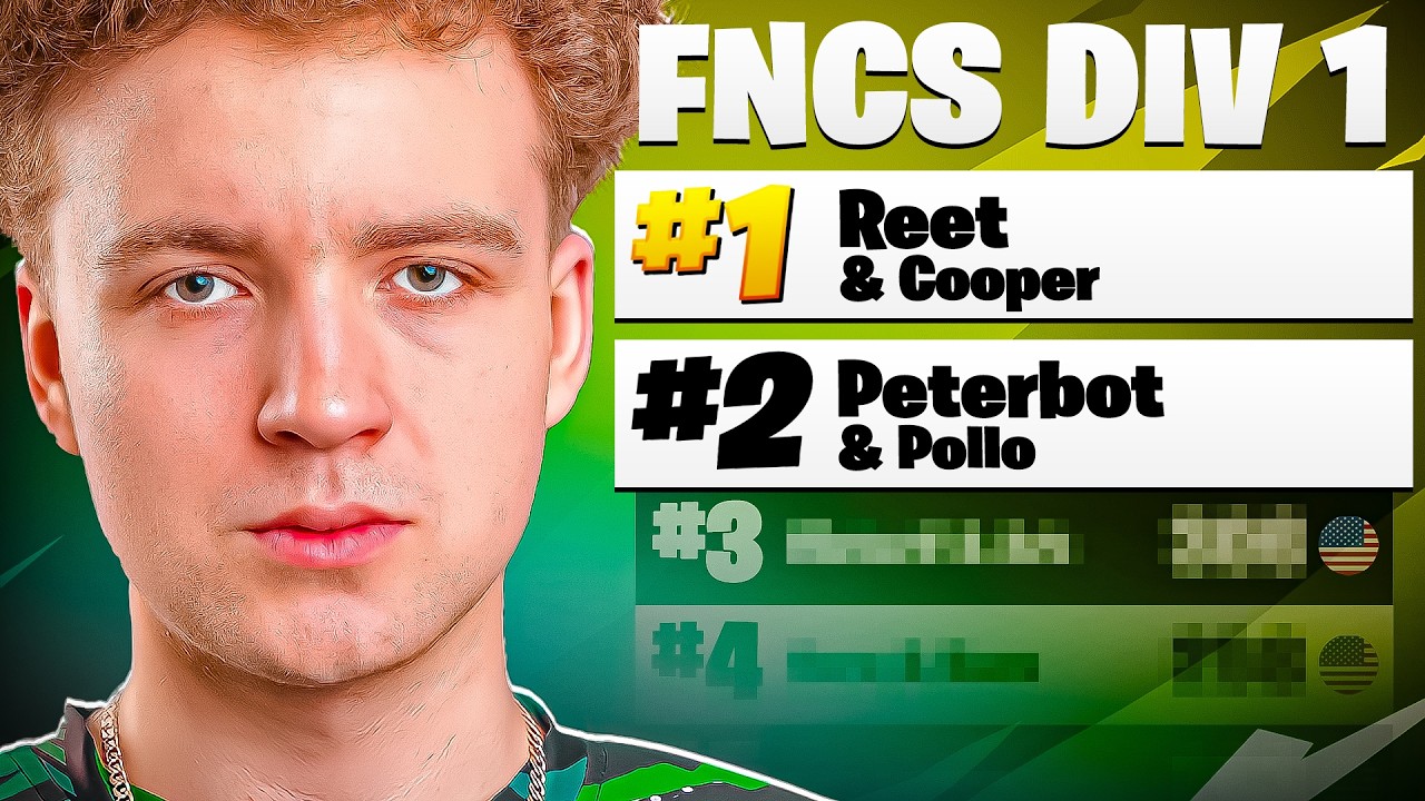 1-Е МЕСТО В 1 ДИВИЗИОНЕ FNCS &mdash; 100+ УСТРАНЕНИЙ 🥇