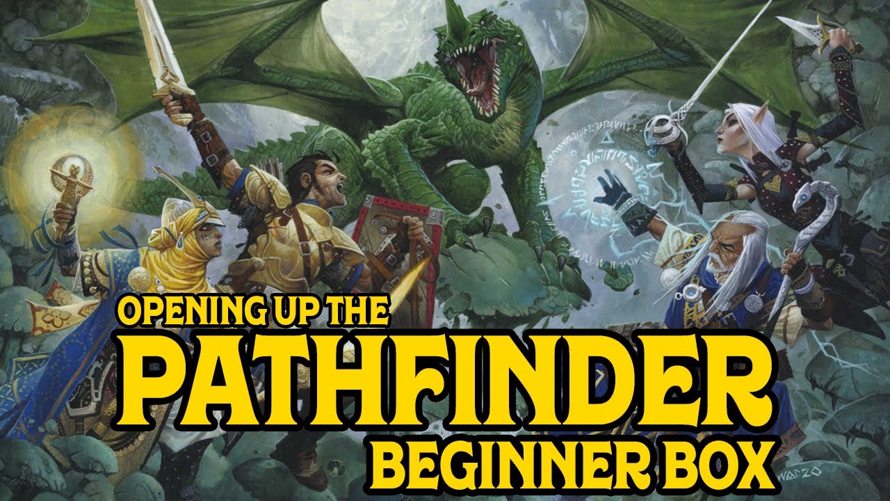 Opening Up the Pathfinder 2e Beginner Box!