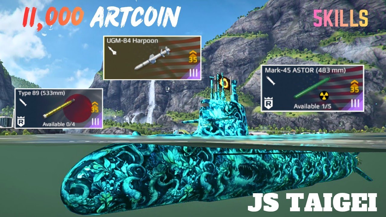 JS TAIGE - UNDER 11,000 ARTCOIN 😱 STILL WORTH ✅ OR NOT ❌ (5 Kills gameplay) #modernwarships 