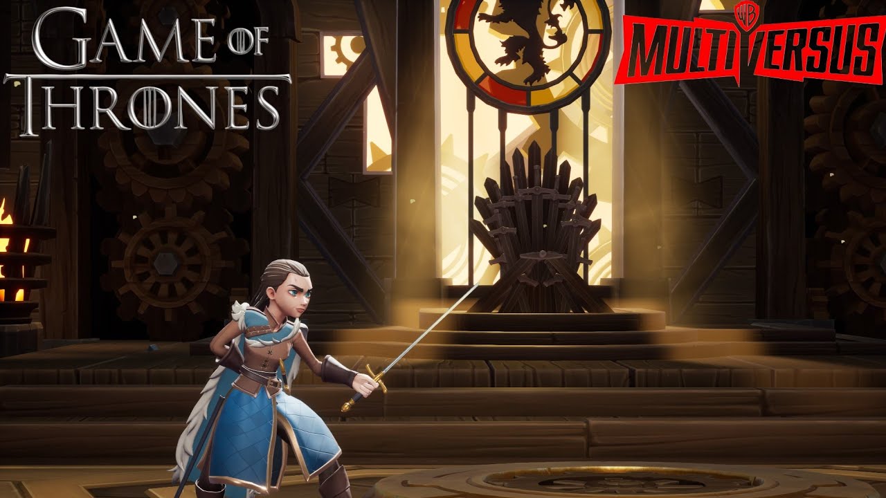 Arya Stark Gameplay | Multiversus Game of Thrones Map