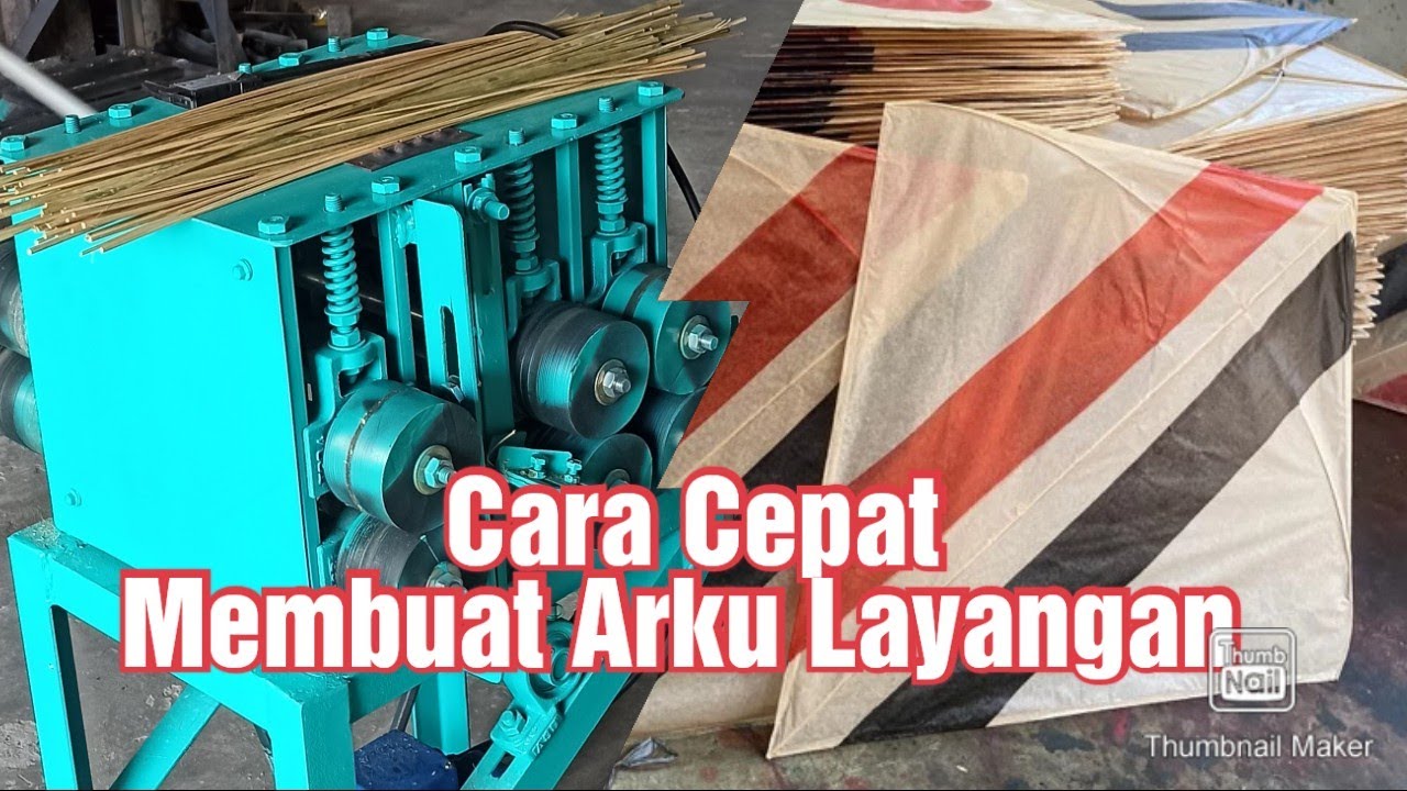 Simak! Cara membuat arku layangan menggunakan mesin 3 in 1 serut - kerja lebih cepat dan Presisi