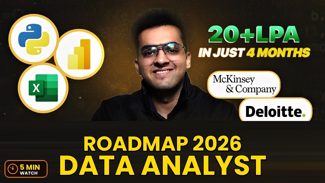 Give me 5 minutes, and I'll teach you how to become a Top Data Analyst