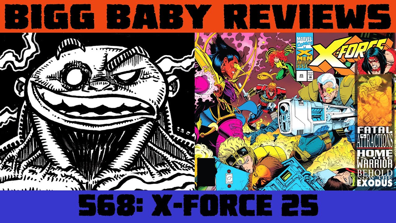 BBR568: CAPULLO'S last issue at MARVEL before IMAGE is X-FORCE 25!!!