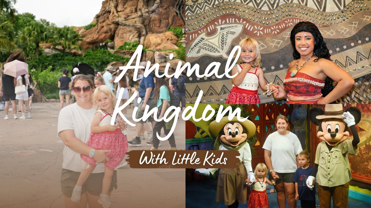 Animal Kingdom With Little Kids | Rides, Shows, and Breaks