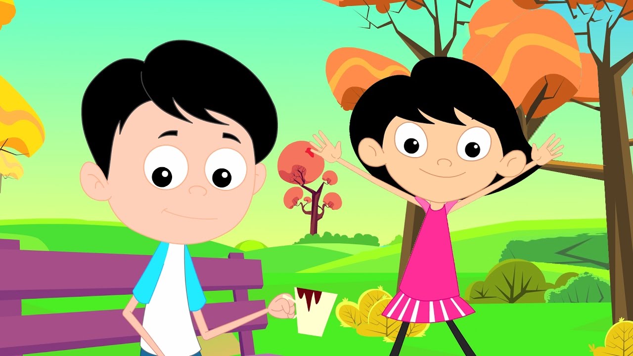 Chanson d'automne | Chanson Pour bébés | Season Of Fall Song | Kids Rhyme | Autumn Song