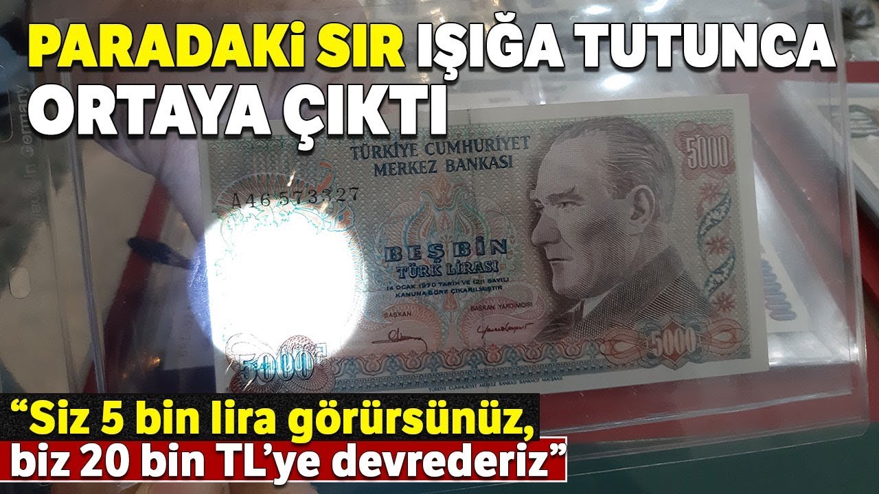 Paradaki Sır Işığı Tutunca Ortaya Çıktı